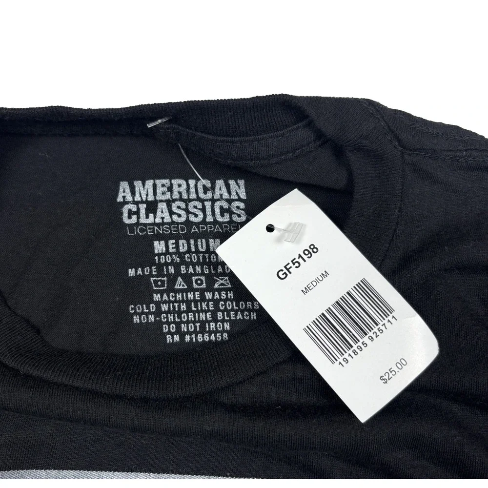 AMERICAN CLASSICS THE GODFATHER MARLON BRANDO GRAPHIC T-SHIRT MEDIUM NWT $25